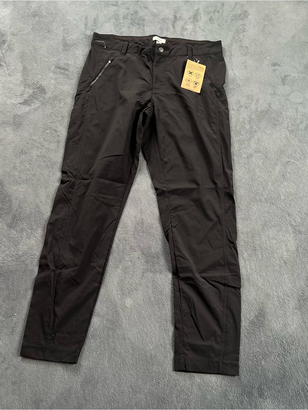 L.L Bean Womens Black Hiking/Trail Pants Size 10REG NWT